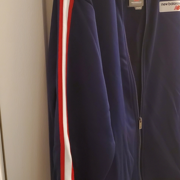 New Balance Navy Track Jacket nwt sz XL - Picture 3 of 6